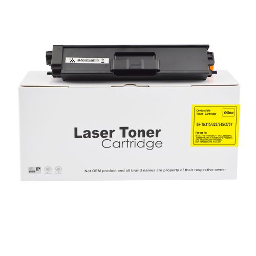 Eco Branded Brother TN325Y Yellow TN315Y TN320Y TN345Y Toner