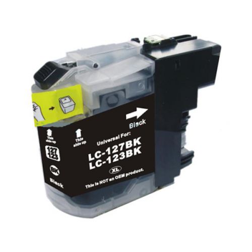 Eco Branded Brother LC123BK Black Std Cap Ink Cartridge [LC123BK ]