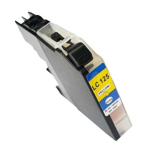 Eco Branded Brother LC125Y Yellow Hi Cap Ink Cartridge [LC125XLY ]