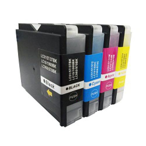 Eco Branded Brother LC1000 Multipack 4 Ink Cartridges  [LC1000BK/C/M/Y]