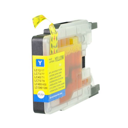 Eco Branded Brother LC1280Y Hi Yield Yellow Ink Cartridge [LC1220/1240Y]