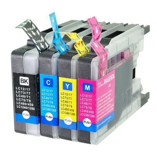 Eco Branded Brother LC1280 Multipack 4 Ink Cartridges  [LC1220BK/C/M/Y] also LC1240