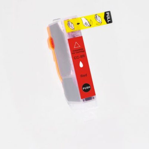 Eco Branded Canon CLI-8R Red Inkjet