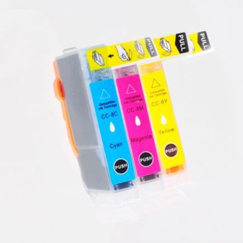 Eco Branded Canon CLI-8CMY 3 Pack 0621B026 Inkjet