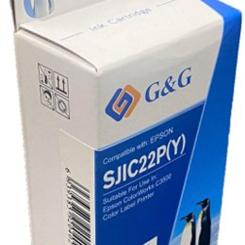 Eco Branded Epson G+G SJIC22Y C33S020583 Yellow Inkjet