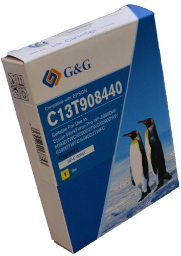 Eco Branded Epson T9084 Yellow Hi Cap C13T908440 Inkjet