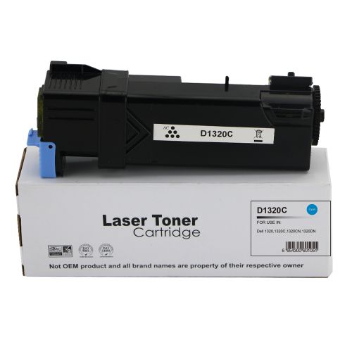 Eco Branded Dell 593-10259 Cyan KU053C Toner