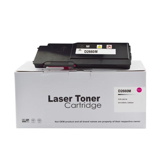 Eco Branded Dell 593-BBBS Magenta Hi Cap Toner