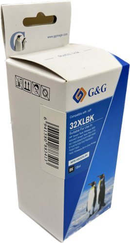 Eco Branded HP 1VV24AE 32XL Black Ink Bottle