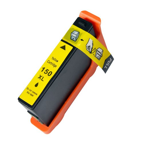 Eco Branded Lexmark 150XL Hi Yield Yellow Ink 14N1618E