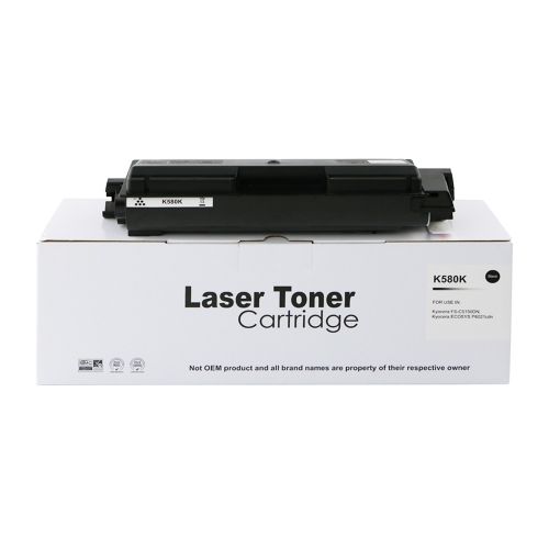 Eco Branded Kyocera TK580BK Black Toner