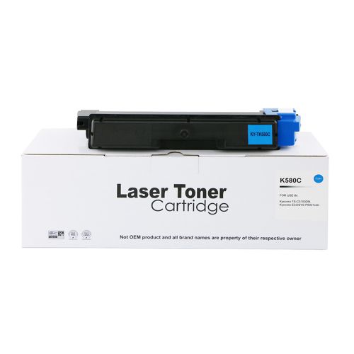 Eco Branded Kyocera TK580C Cyan Toner