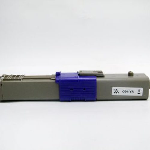 Eco Branded OKI C321Y C301Y Yellow 44973533 Toner