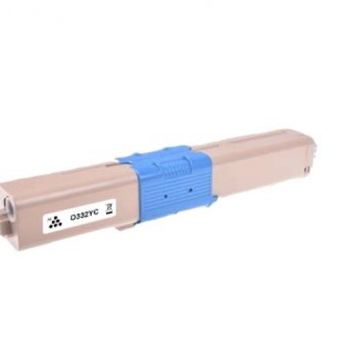 Eco Branded OKI C332Y Yellow 46508713 Toner