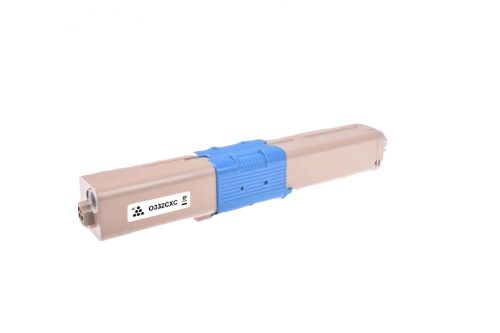 Eco Branded OKI C332C Cyan Hi Cap 46508711 Toner