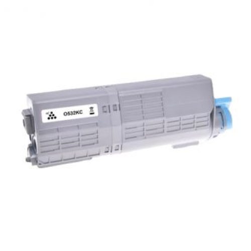 Eco Branded OKI C532BK Black 46490404 Toner