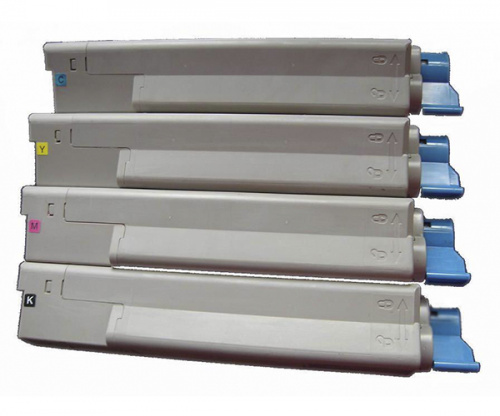 Eco Branded OKI C5850C Cyan 43865723 Toner
